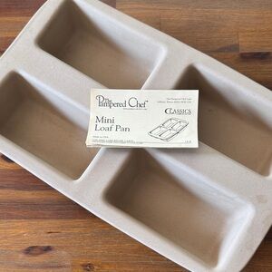 Pampered Chef Classic Mini Loaf Pan